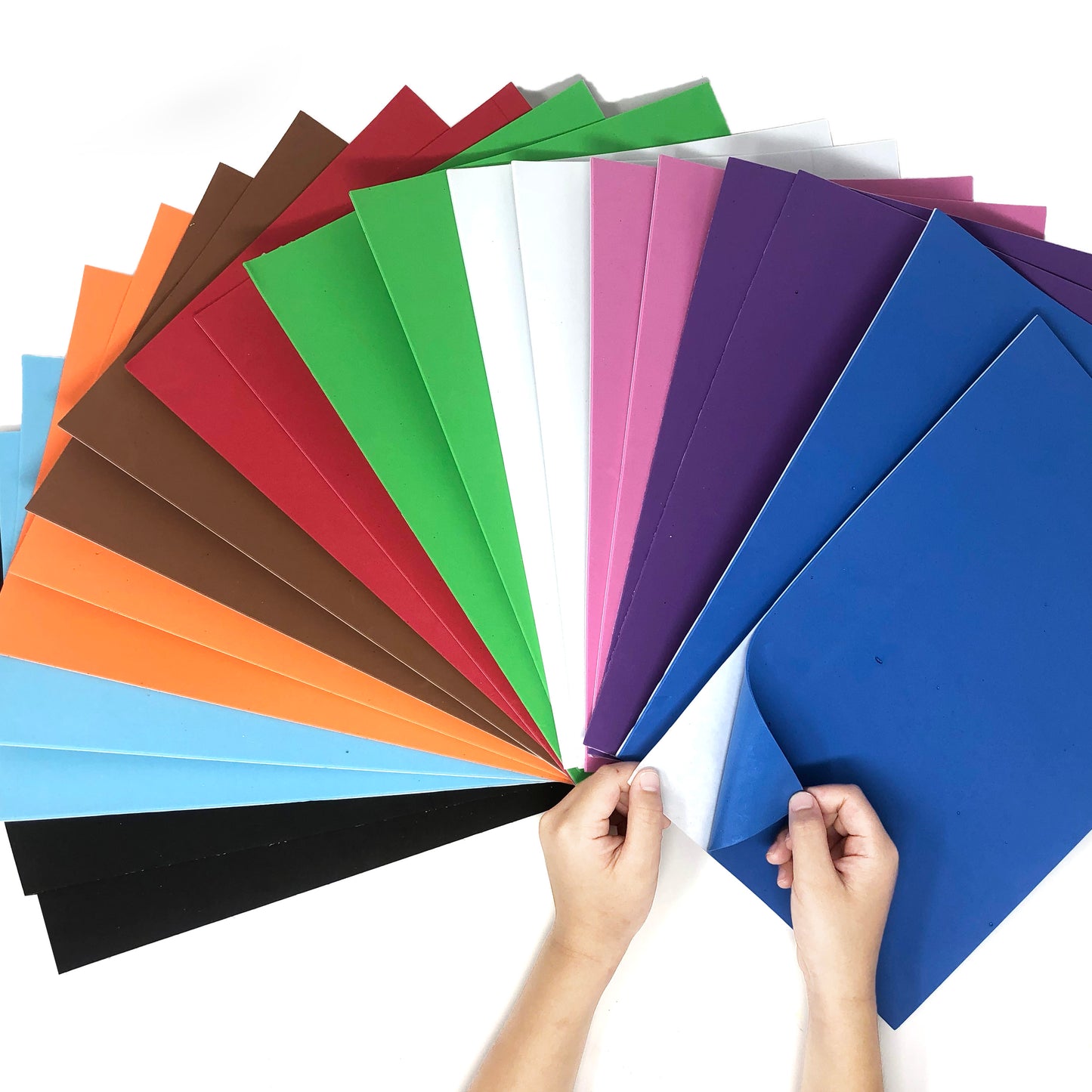 Allgala Foam Sheet 20 Pack EVA Foam Paper 8" x 12" Sheets - Self-Adhesive