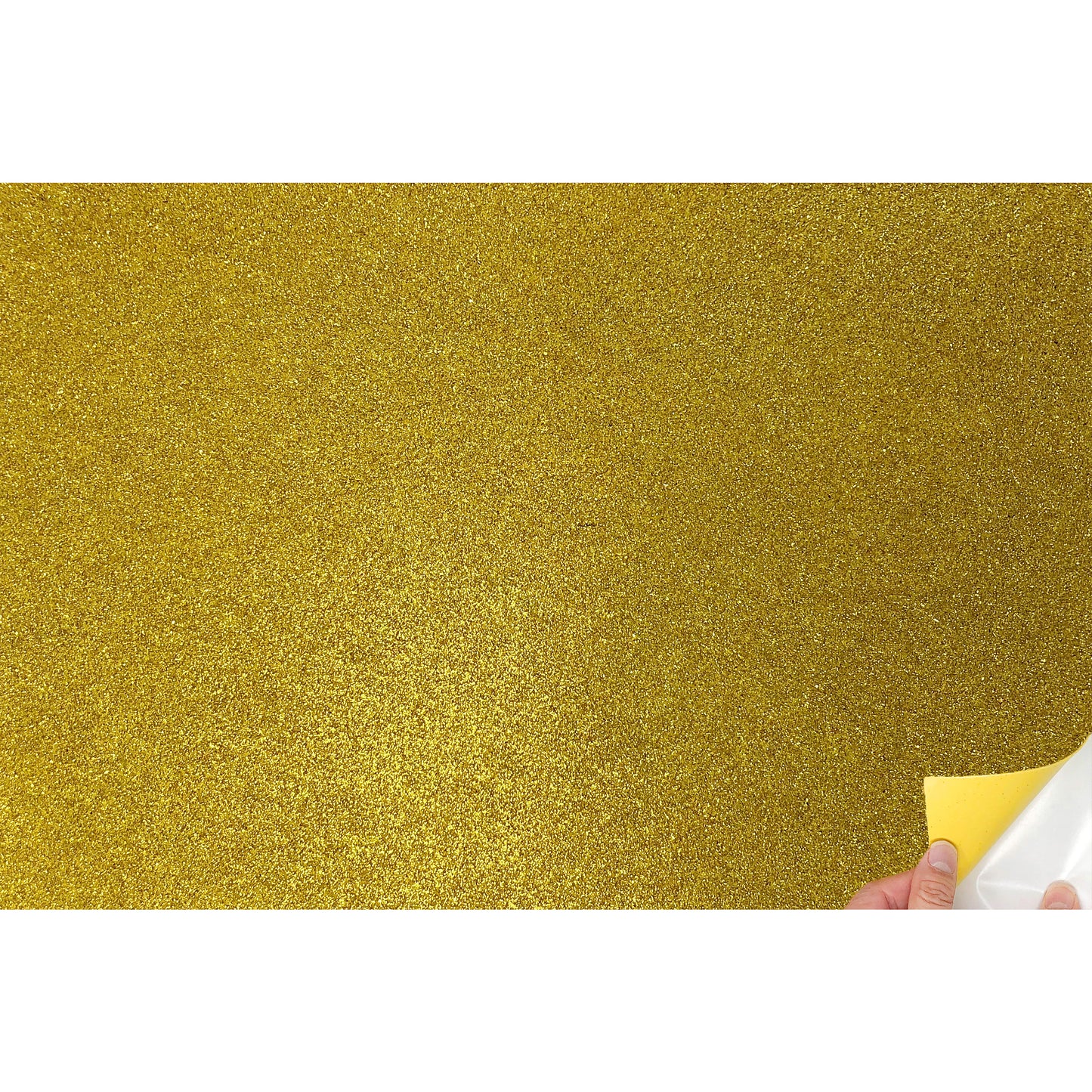 Allgala Foam Sheet 12 Pack JumboL 16"x24" Glitter EVA Foam Paper Sheets - Self-Adhesive