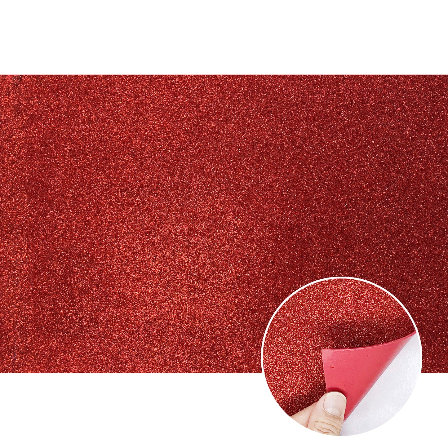Allgala Foam Sheet 12 Pack JumboL 16"x24" Glitter EVA Foam Paper Sheets - Self-Adhesive