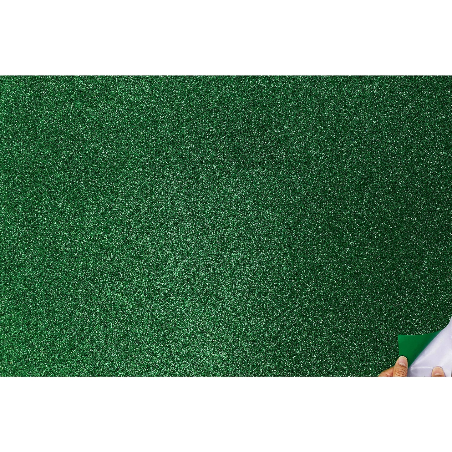 Allgala Foam Sheet 12 Pack JumboL 16"x24" Glitter EVA Foam Paper Sheets - Self-Adhesive