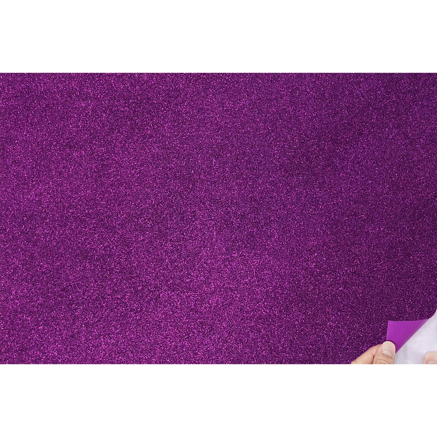 Allgala Foam Sheet 12 Pack JumboL 16"x24" Glitter EVA Foam Paper Sheets - Self-Adhesive
