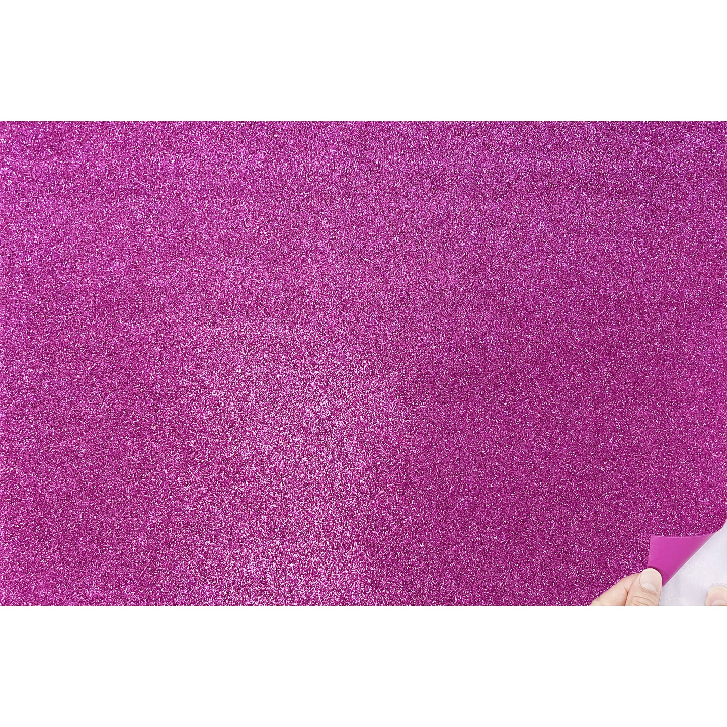 Allgala Foam Sheet 12 Pack JumboL 16"x24" Glitter EVA Foam Paper Sheets - Self-Adhesive