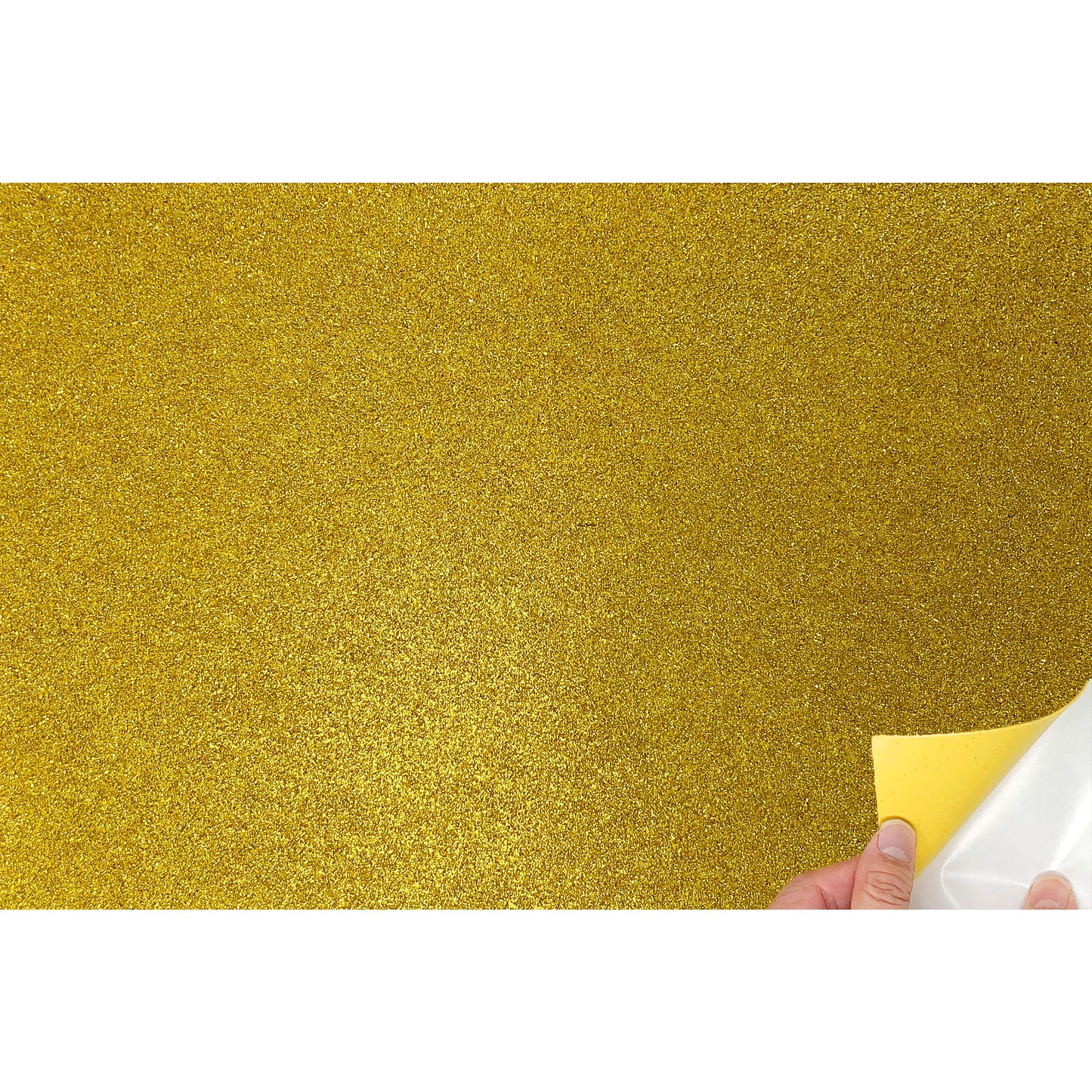 Allgala Foam Sheet 12 Pack XL 12"x16" ADHESIVE Glitter EVA Foam Paper Sheets