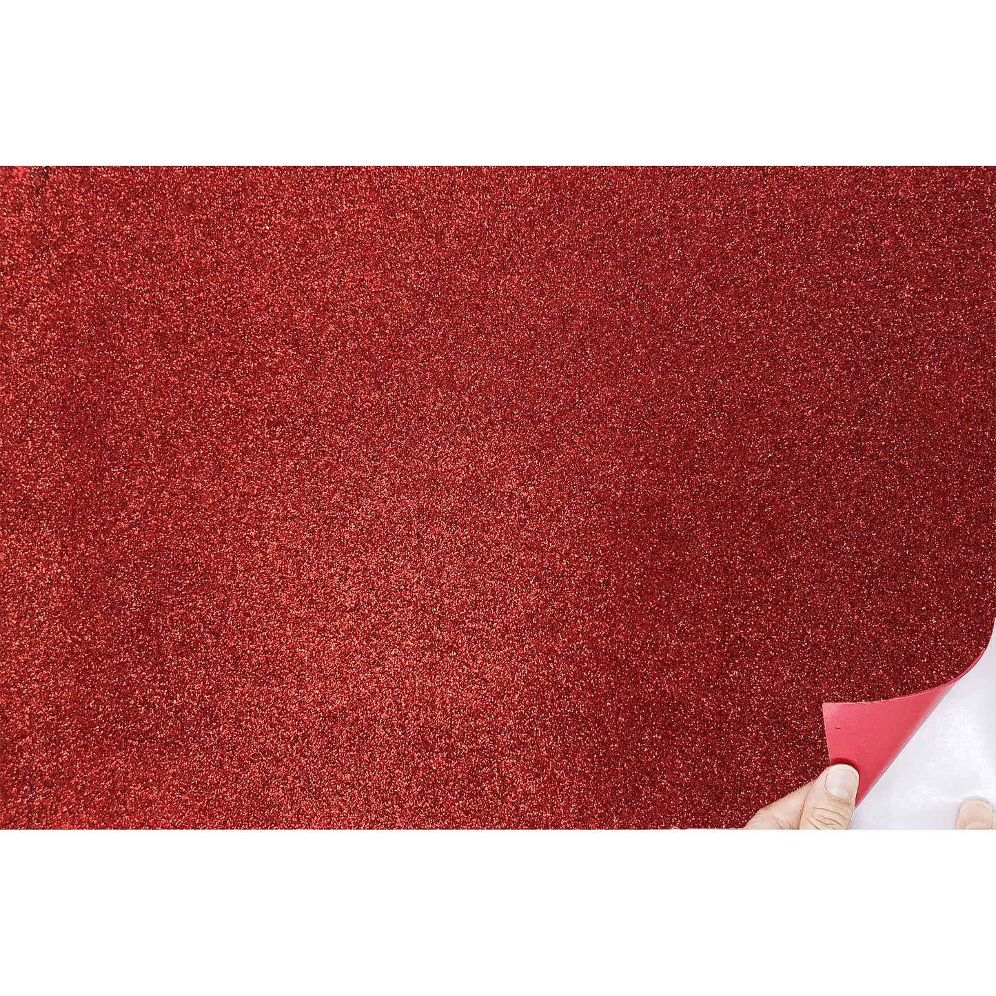 Allgala Foam Sheet 12 Pack XL 12"x16" ADHESIVE Glitter EVA Foam Paper Sheets