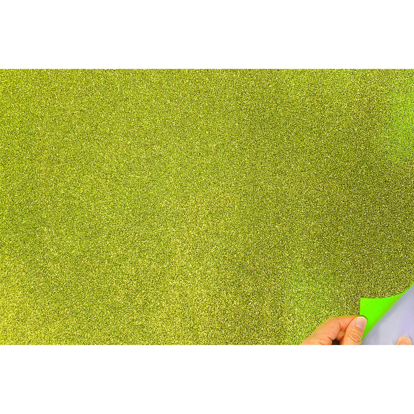 Allgala Foam Sheet 12 Pack XL 12"x16" ADHESIVE Glitter EVA Foam Paper Sheets