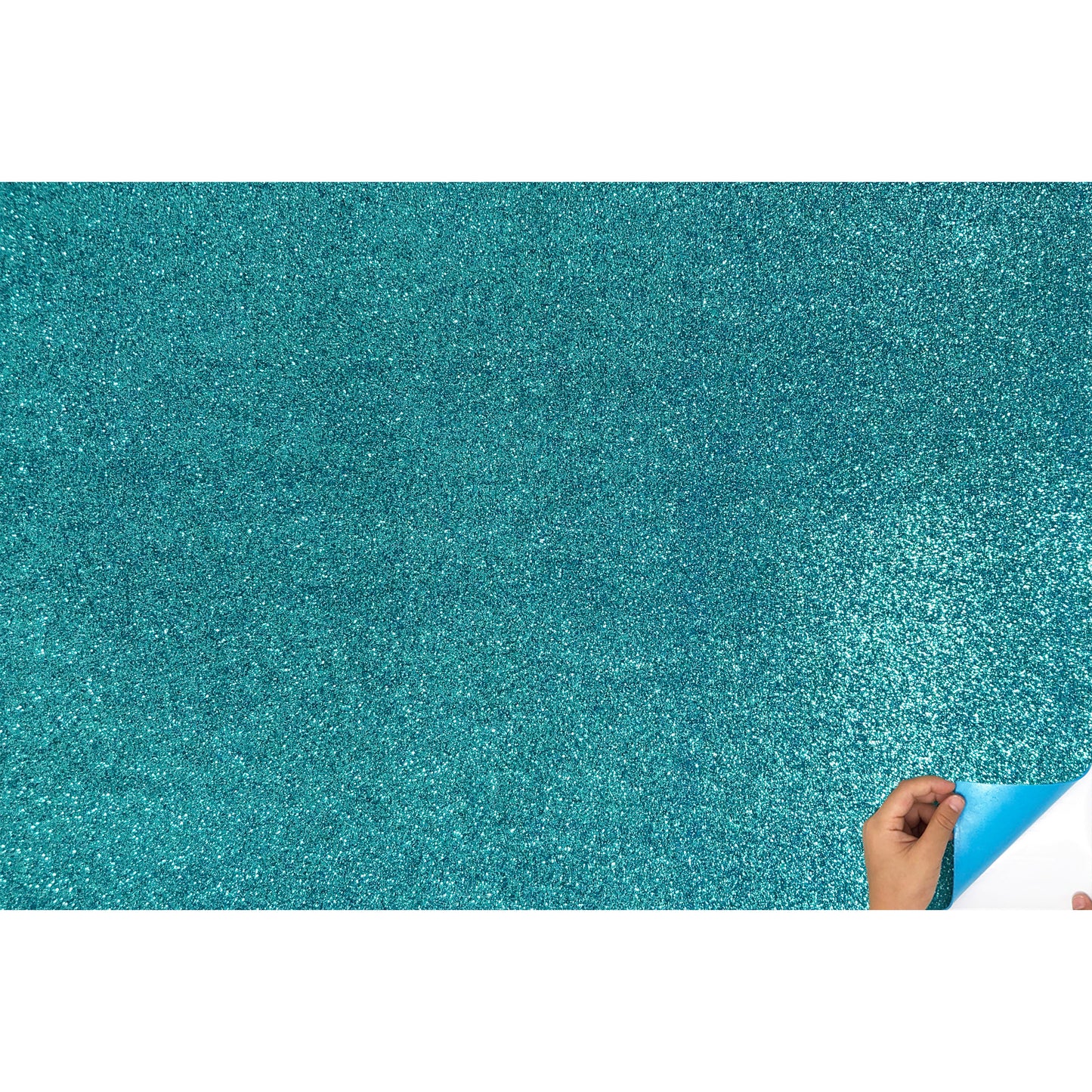 Allgala Foam Sheet 12 Pack XL 12"x16" ADHESIVE Glitter EVA Foam Paper Sheets