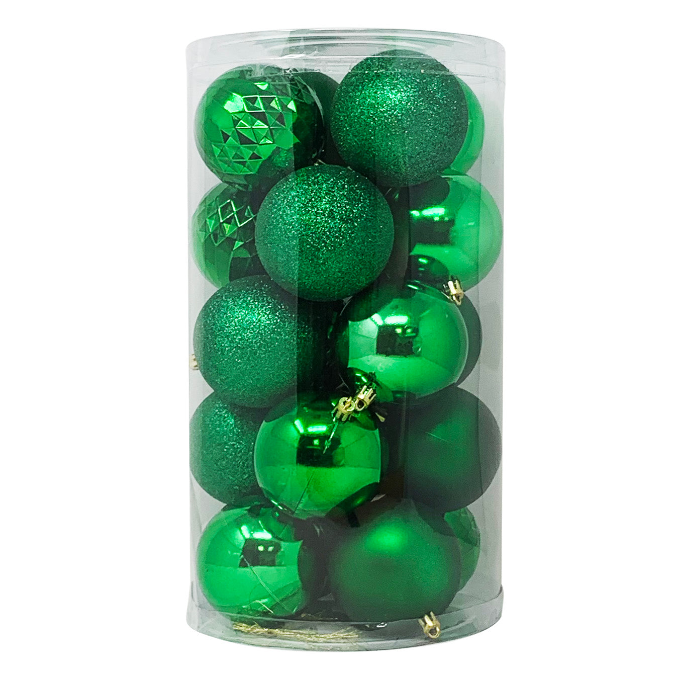 Allgala Christmas Ornament Balls - 20 PK 3 Inch (8CM) Large for Xmas Tree-4 Style