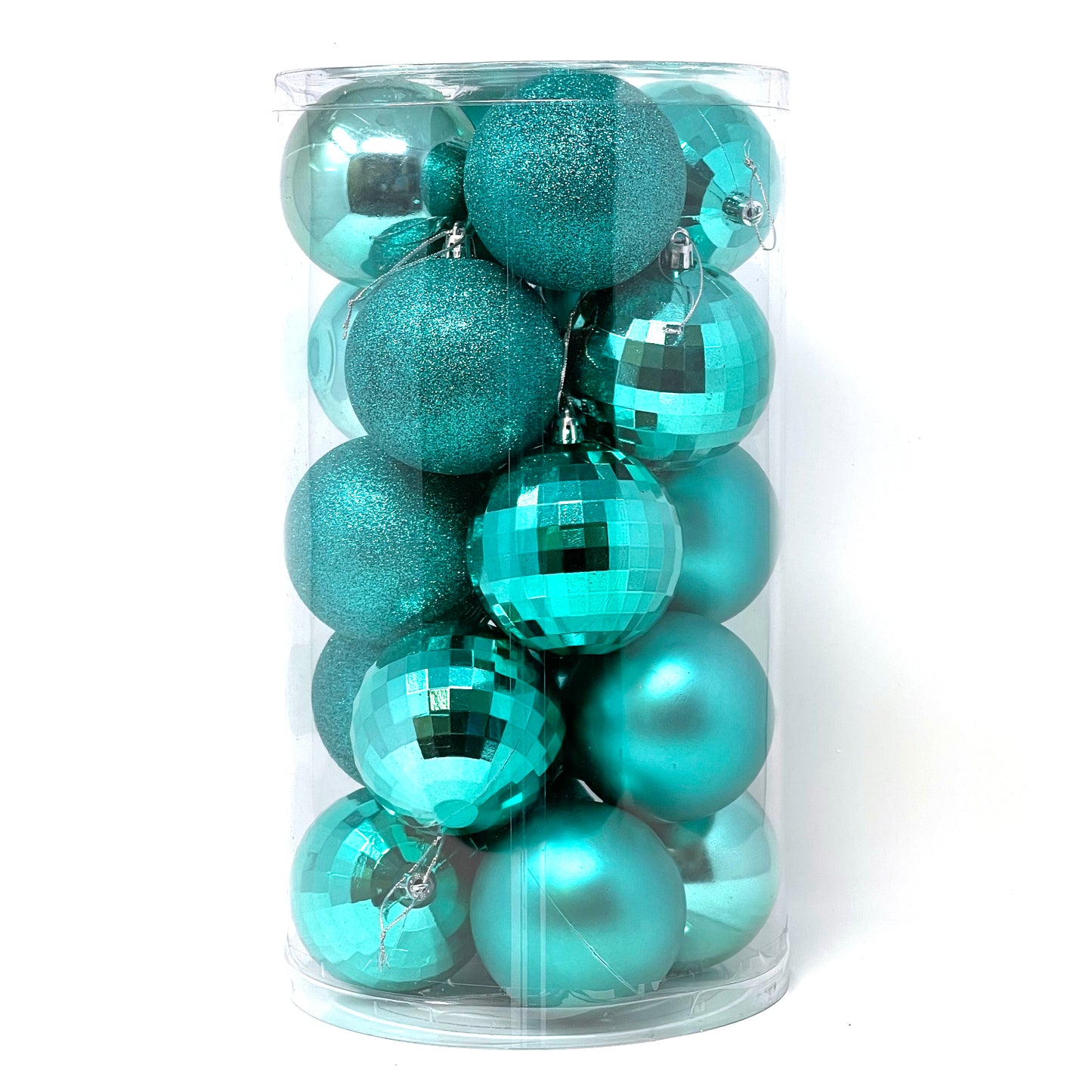Allgala Christmas Ornament Balls - 20 PK 3 Inch (8CM) Large for Xmas Tree-4 Style