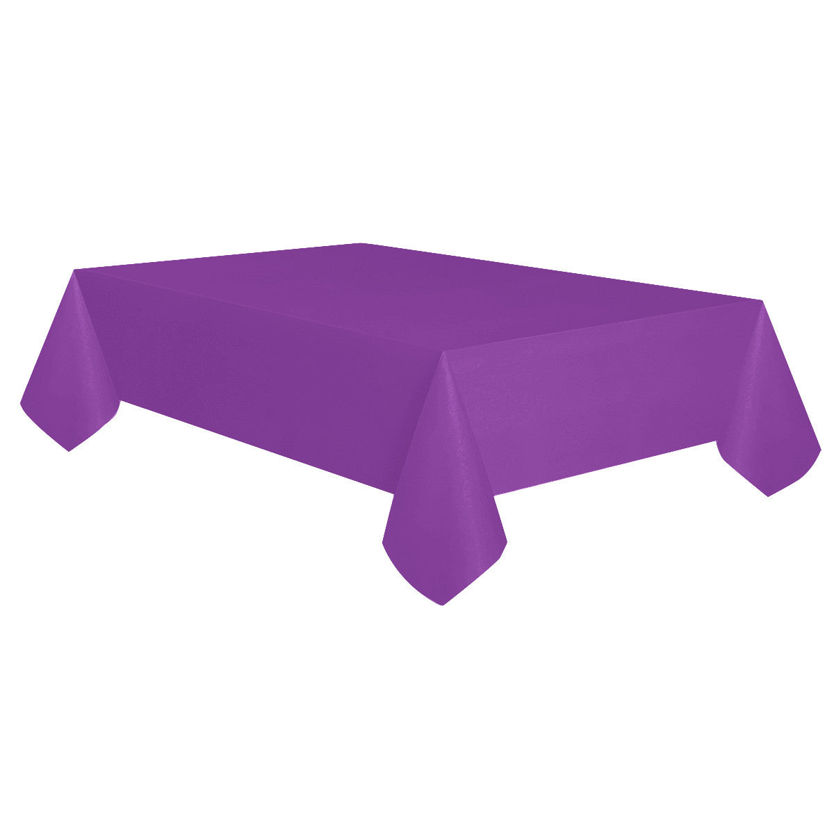 Allgala Table Cover 12-PK Premium Medium Duty Disposable 54"x108" Rectangle Plastic Tablecloth