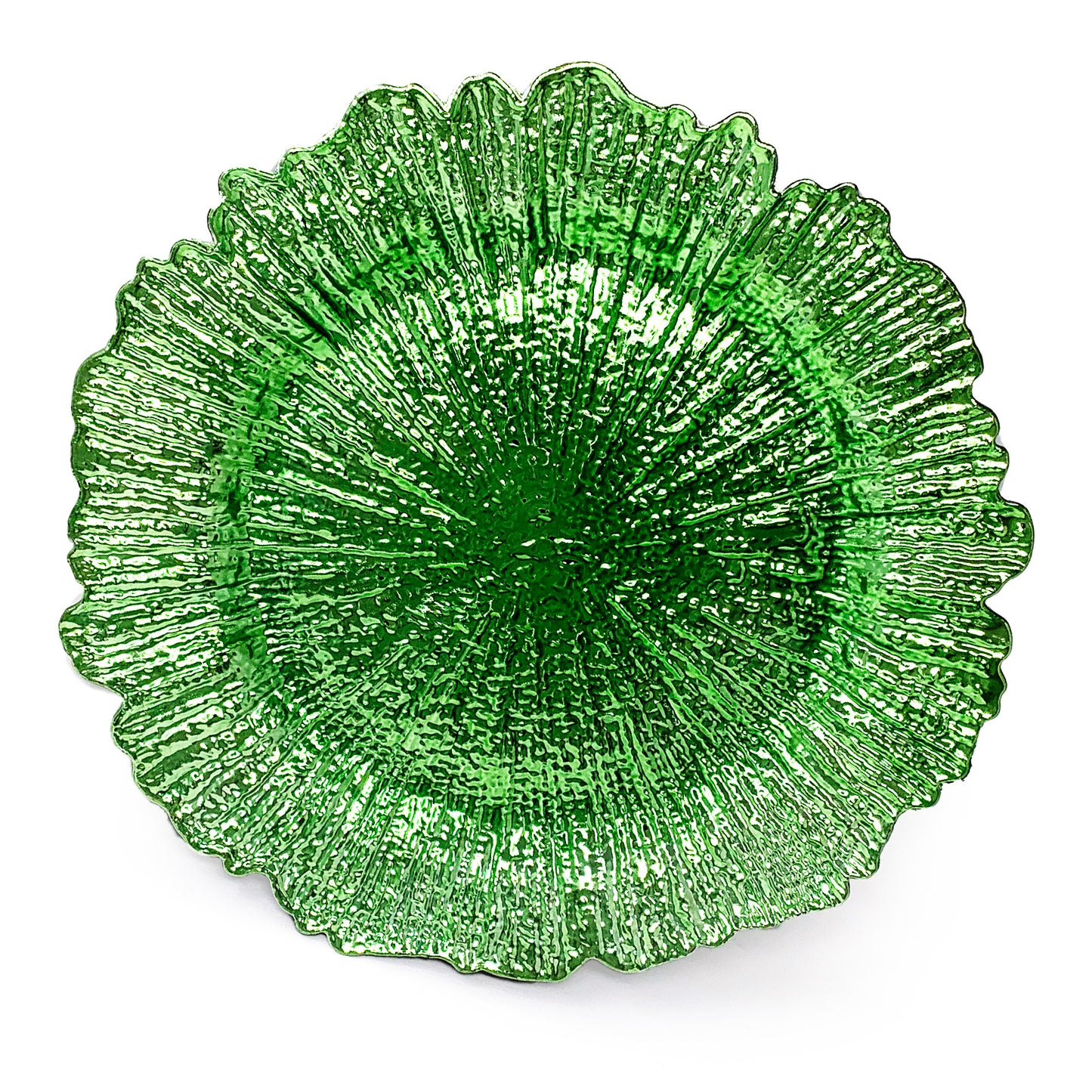 Allgala Charger Plates 13-Inch 6-Pack Heavy Quality Round Charger Plates-Reef