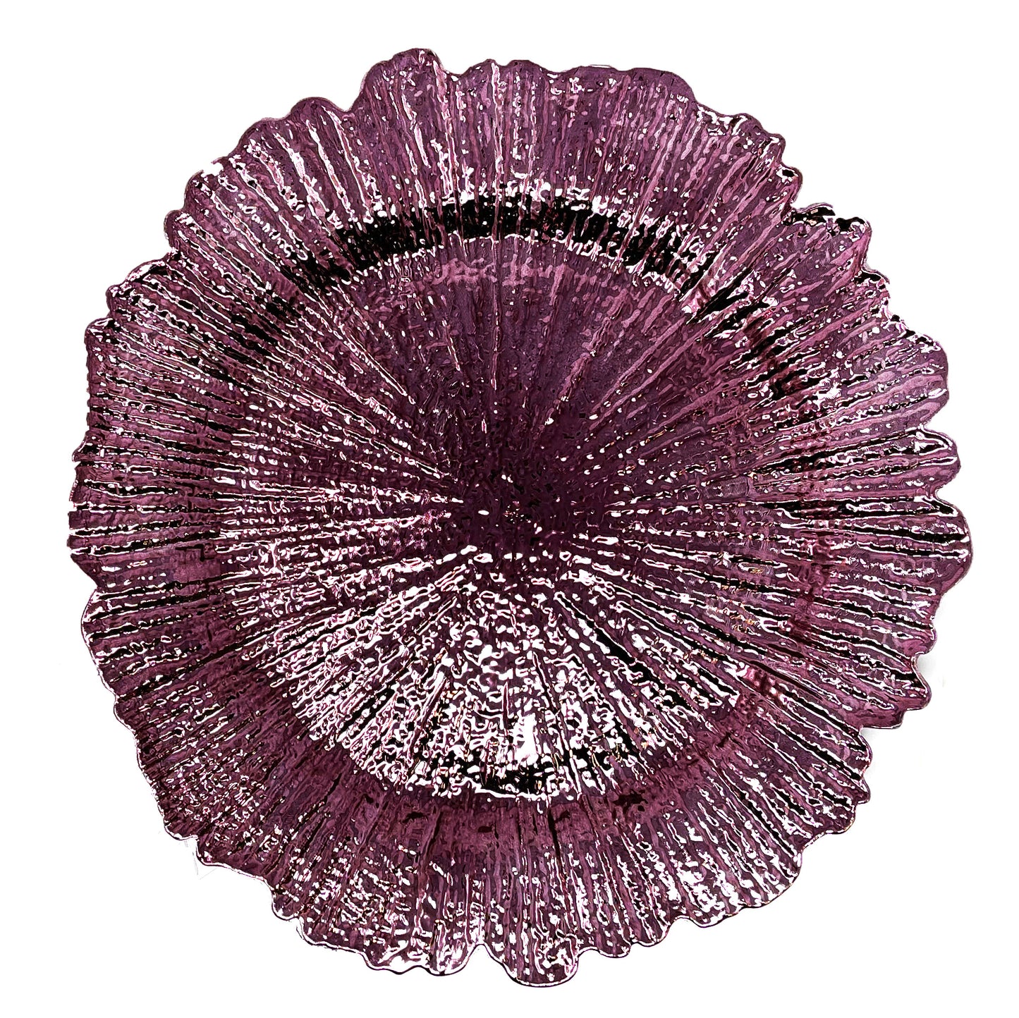 Allgala Charger Plates 13-Inch 6-Pack Heavy Quality Round Charger Plates-Reef
