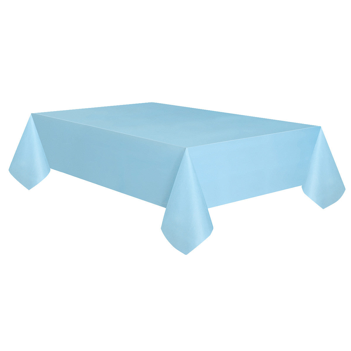 Allgala Table Cover 12-PK Premium Medium Duty Disposable 54"x108" Rectangle Plastic Tablecloth