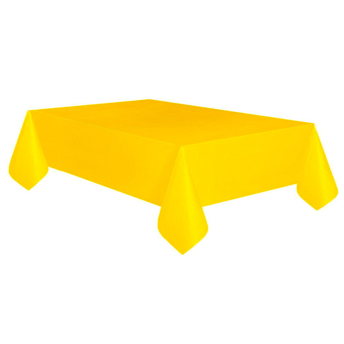Allgala Table Cover 12-PK Premium Medium Duty Disposable 54"x108" Rectangle Plastic Tablecloth