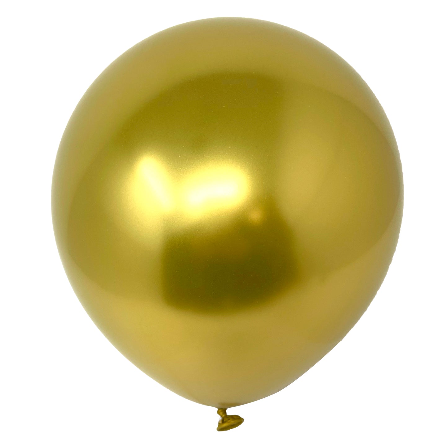 Allgala Balloons 12" 50 Count 2.8g Premium Heavy Metallic Chrome Latex Balloons