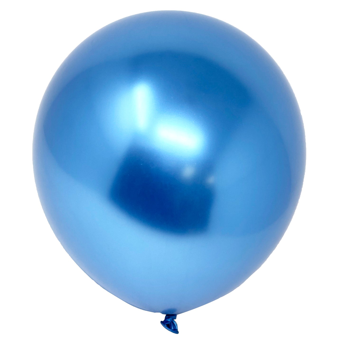 Allgala Balloons 12" 50 Count 2.8g Premium Heavy Metallic Chrome Latex Balloons