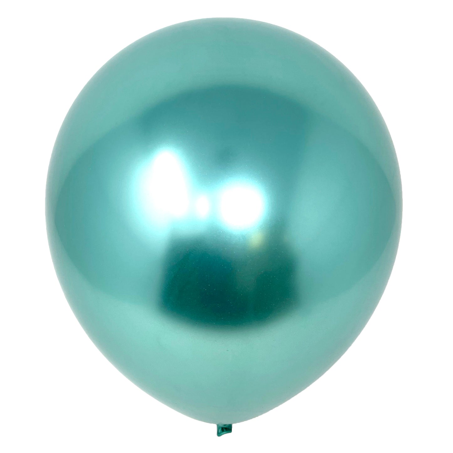 Allgala Balloons 12" 50 Count 2.8g Premium Heavy Metallic Chrome Latex Balloons