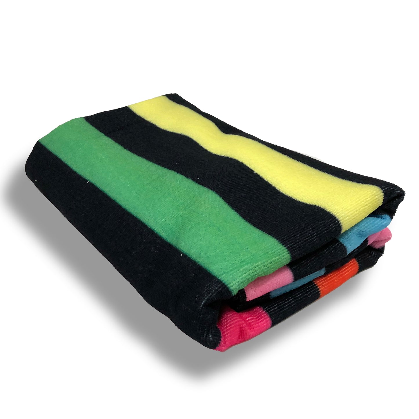 Allgala Oversize 40"x70" Microfiber Beach Towel, Stripe-BT81102