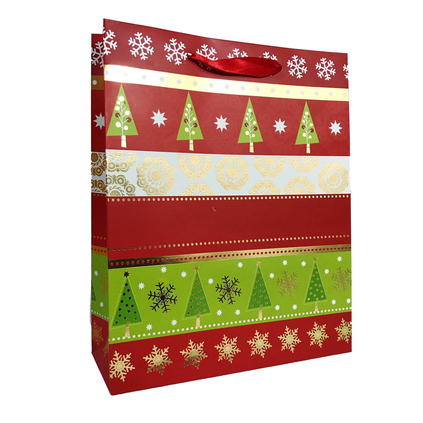 Allgala 12-PC Premium Christmas Printed Gift Bags