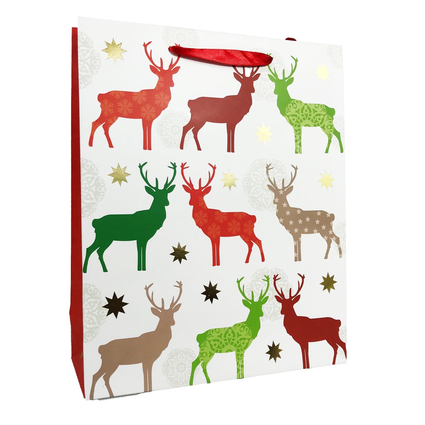 Allgala 12-PC Premium Christmas Printed Gift Bags