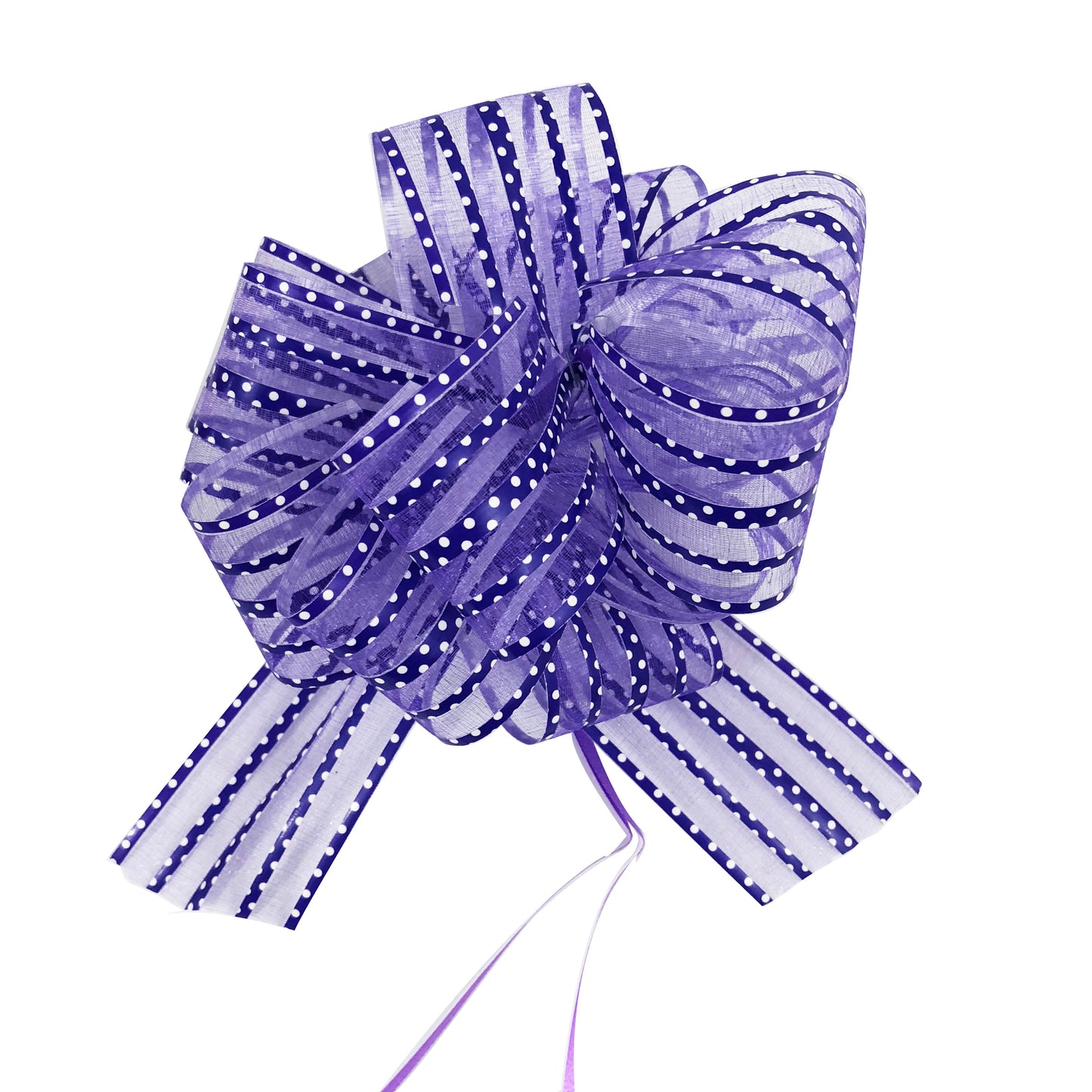 Allgala Pull Bows 12 Pack 6" Large Everyday Gift Wrap Wedding Deco Pull Flower Bows
