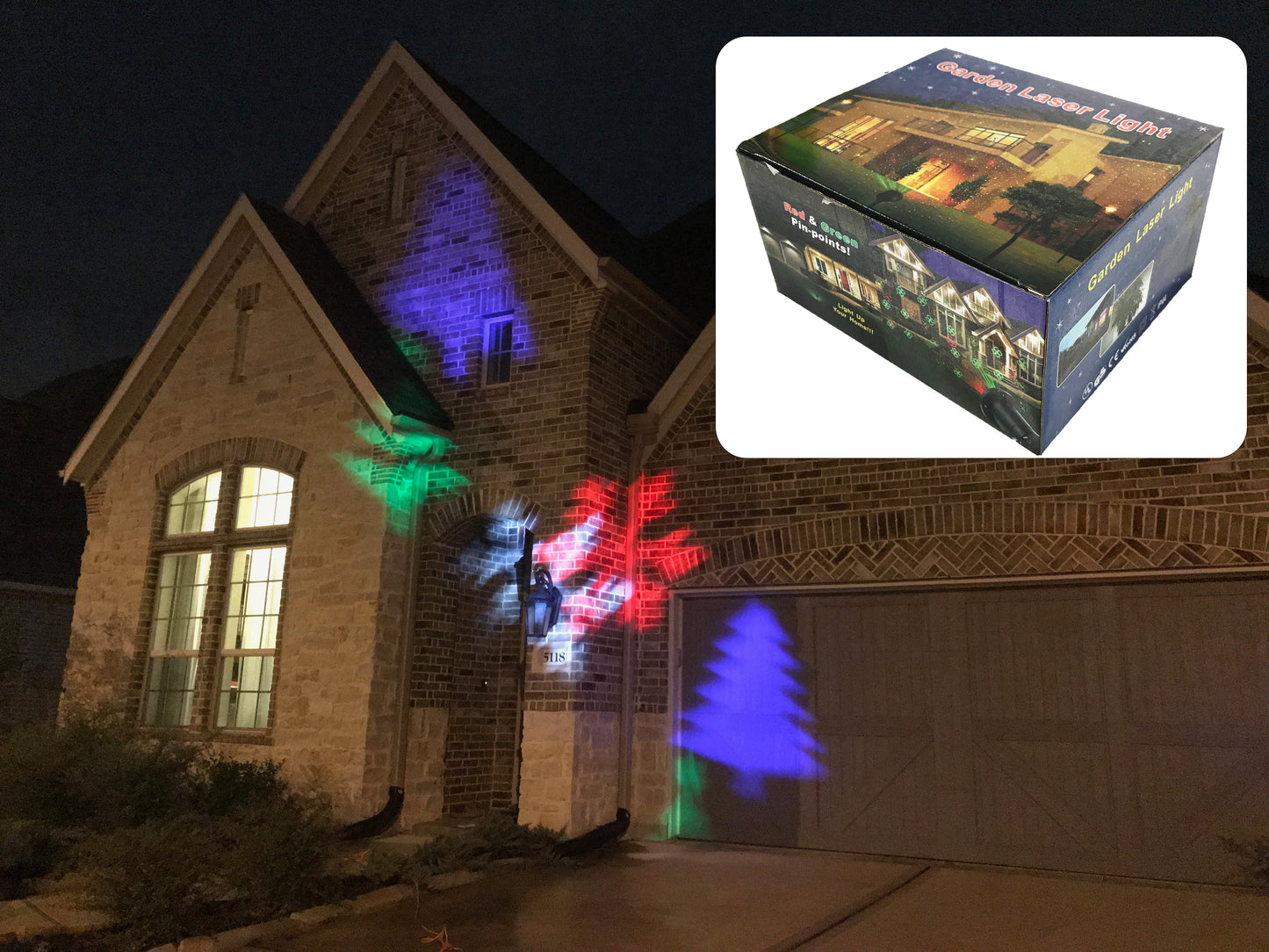 Allgala Christmas Garden LED Project for Indoor and Outdoor