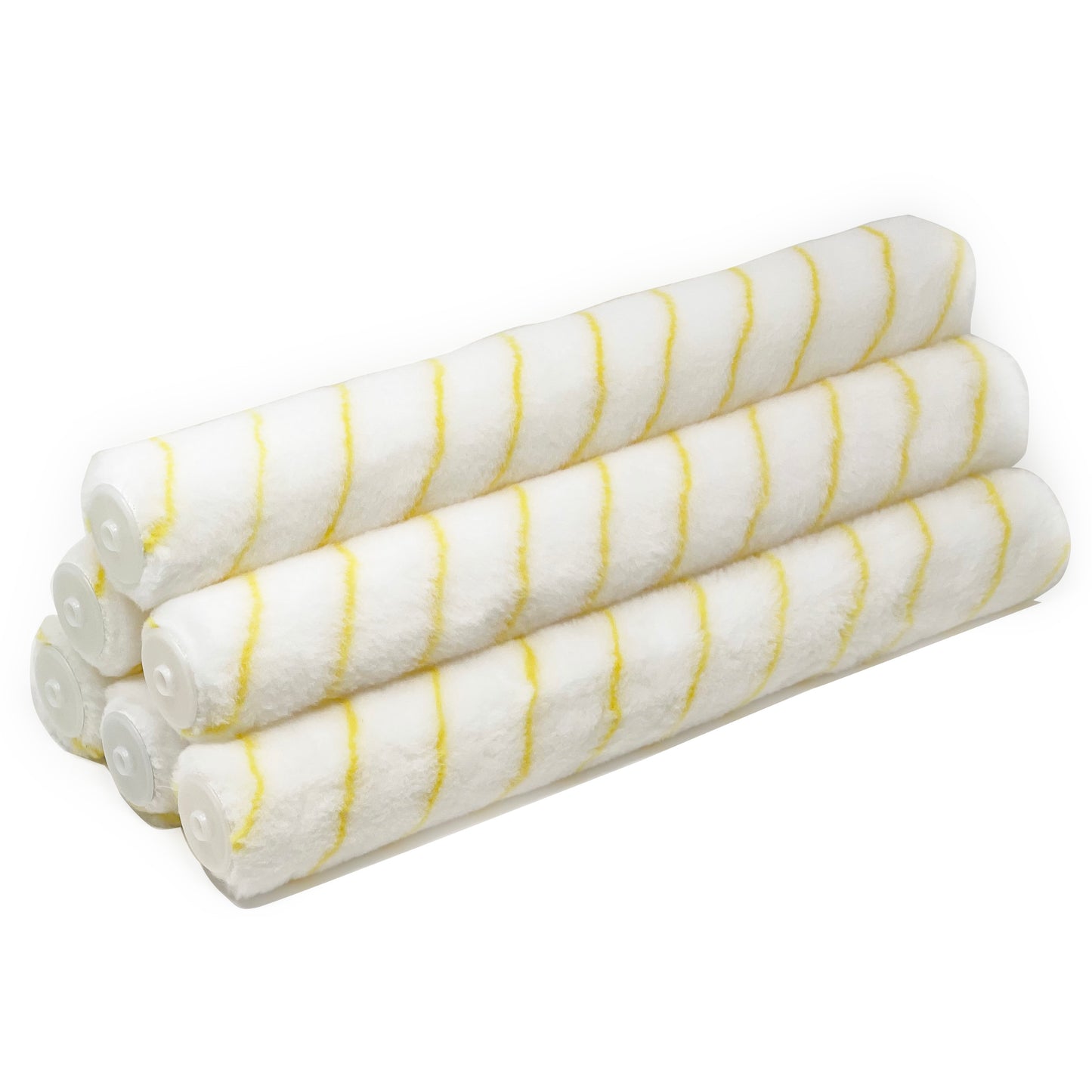 Allgala Paint Roller 18 Inch Shedless Lint Free Paint Roller Covers with End Caps