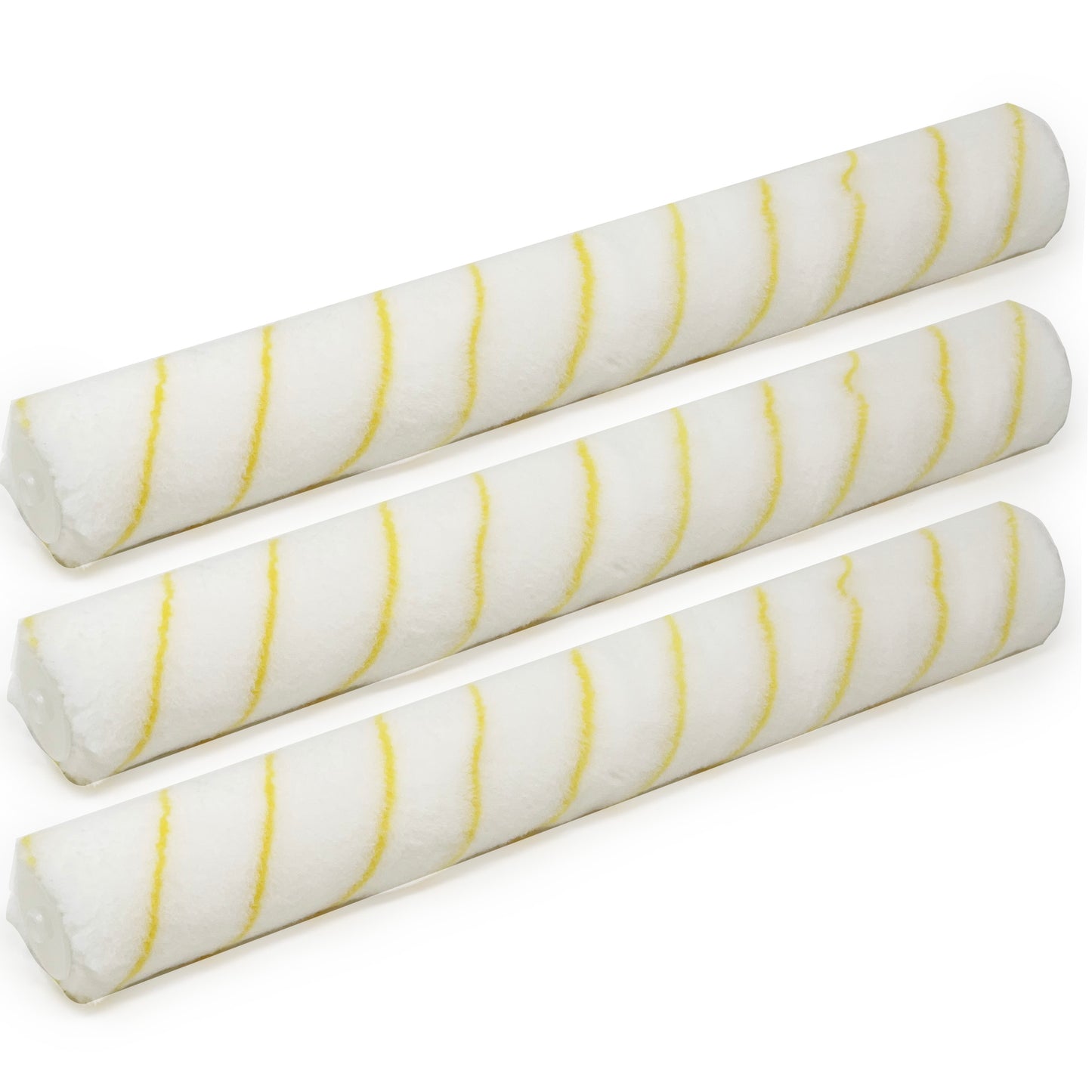 Allgala Paint Roller 18 Inch Shedless Lint Free Paint Roller Covers with End Caps