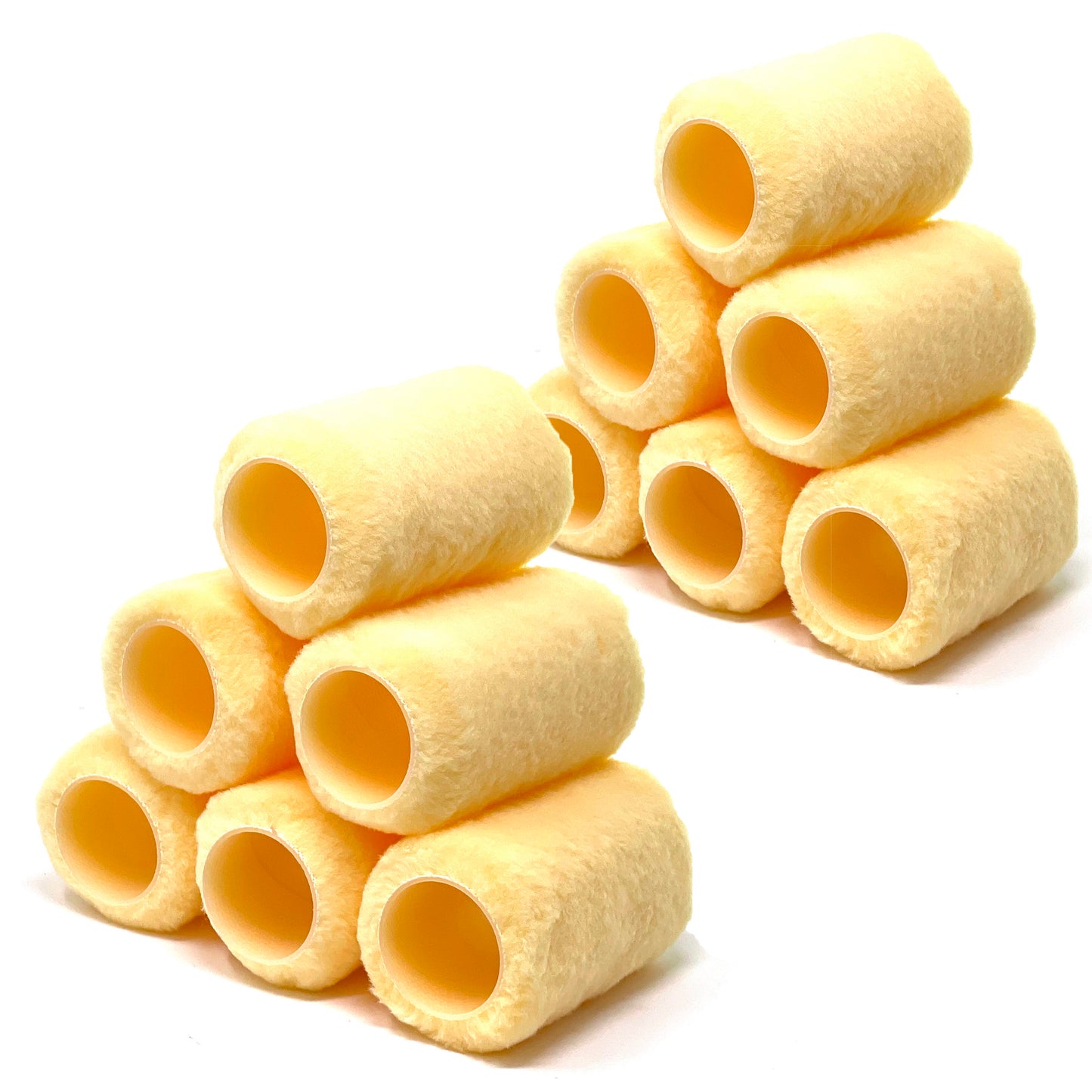 Allgala Paint Roller 4 Inch Shed-less Lint-free Roller Covers (Optional Roller Frame)