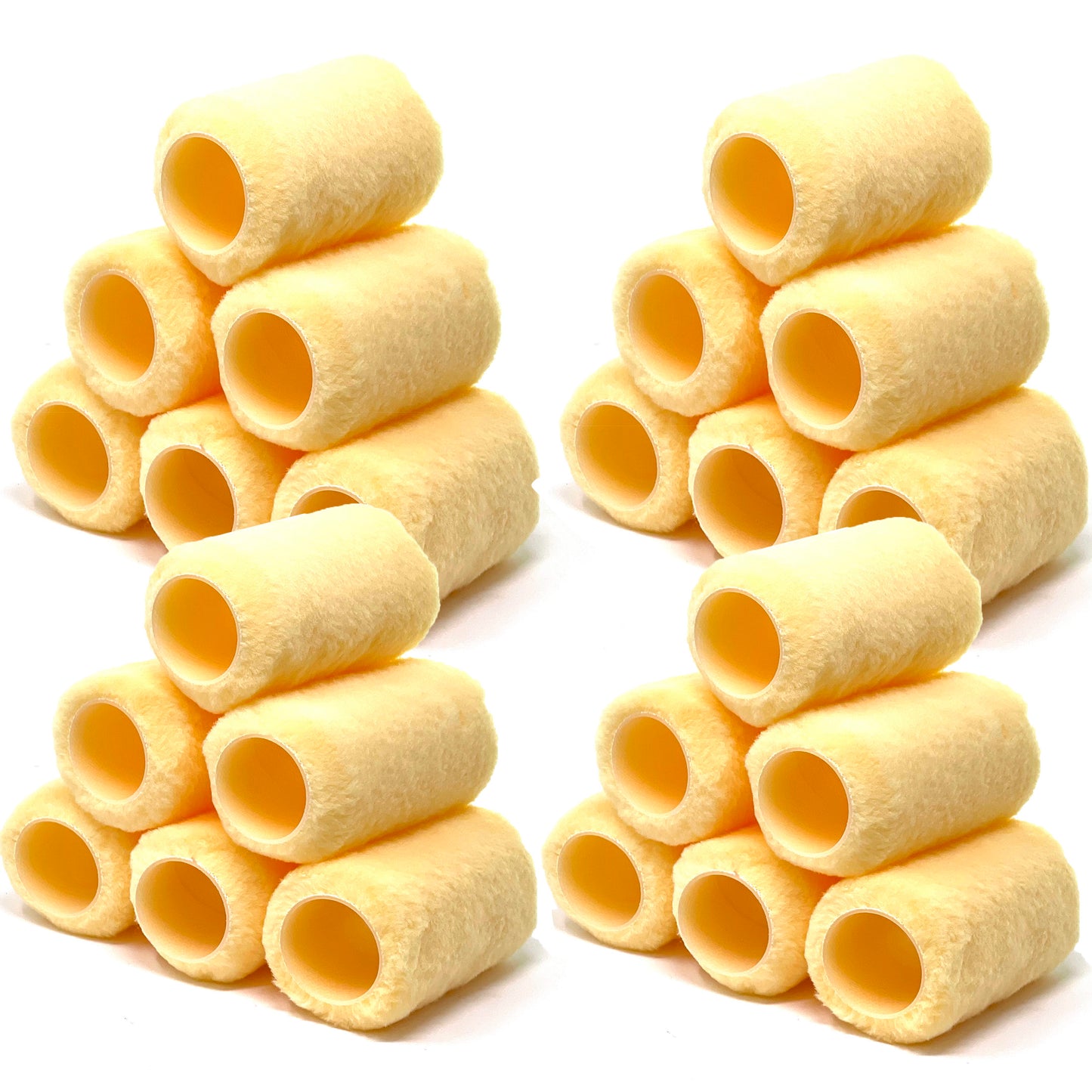 Allgala Paint Roller 4 Inch Shed-less Lint-free Roller Covers (Optional Roller Frame)