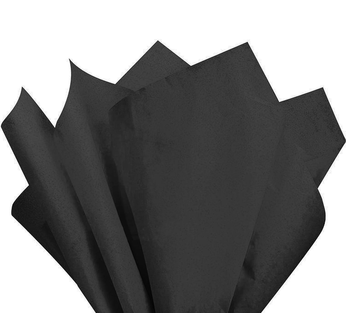 Allgala Black tissue paper, 20 x 26 inches