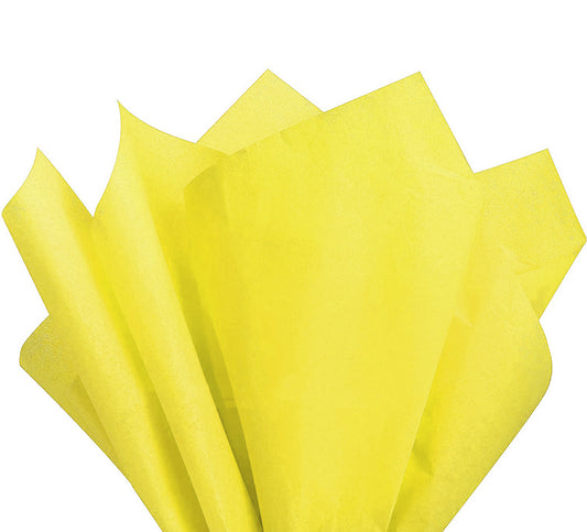 Allgala Yellow tissue paper, 20 x 26 inches