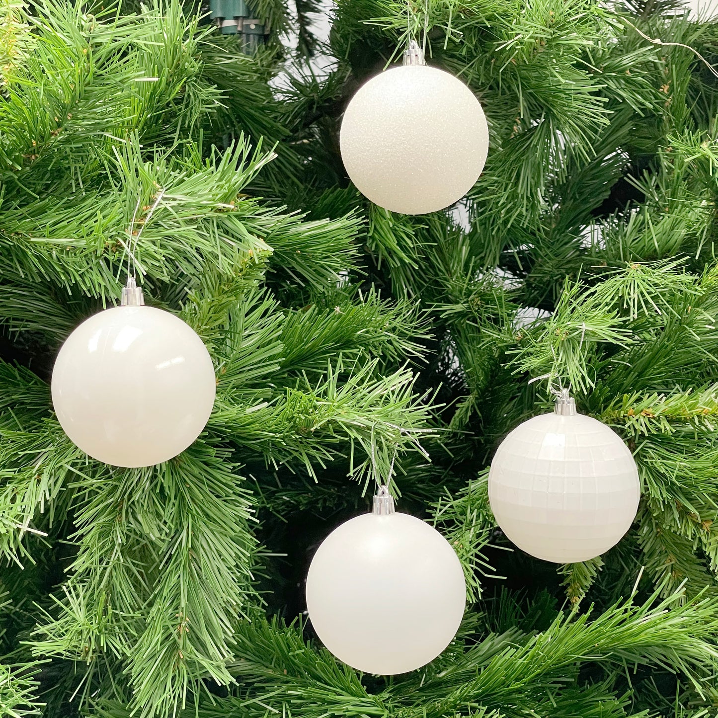 Allgala Christmas Ornament Balls - 20 PK 3 Inch (8CM) Large for Xmas Tree-4 Style