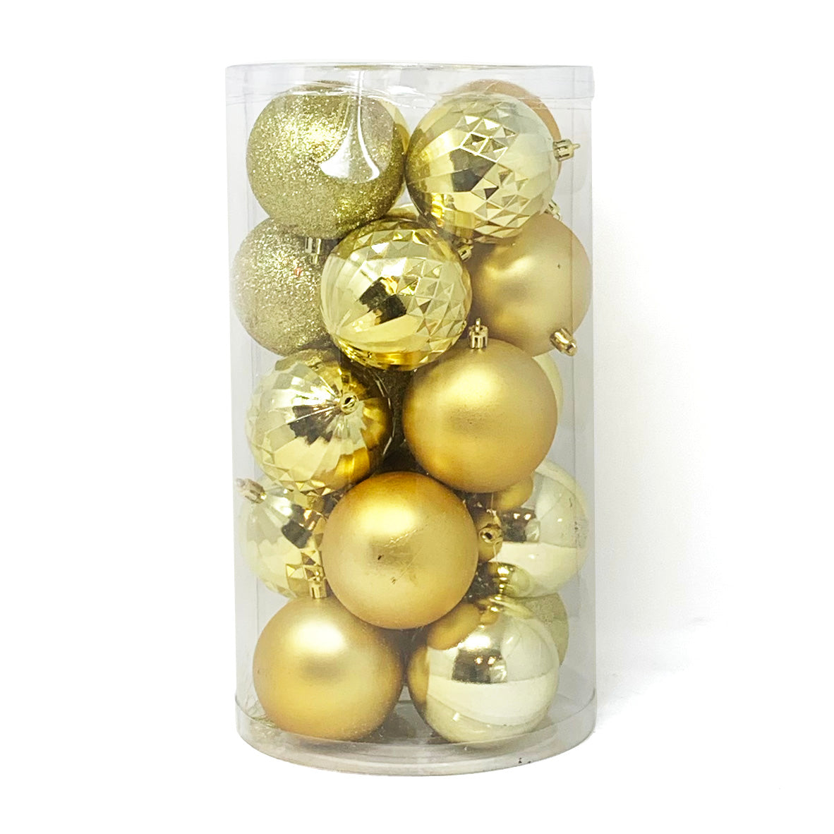 Allgala Christmas Ornament Balls - 20 PK 3 Inch (8CM) Large for Xmas Tree-4 Style