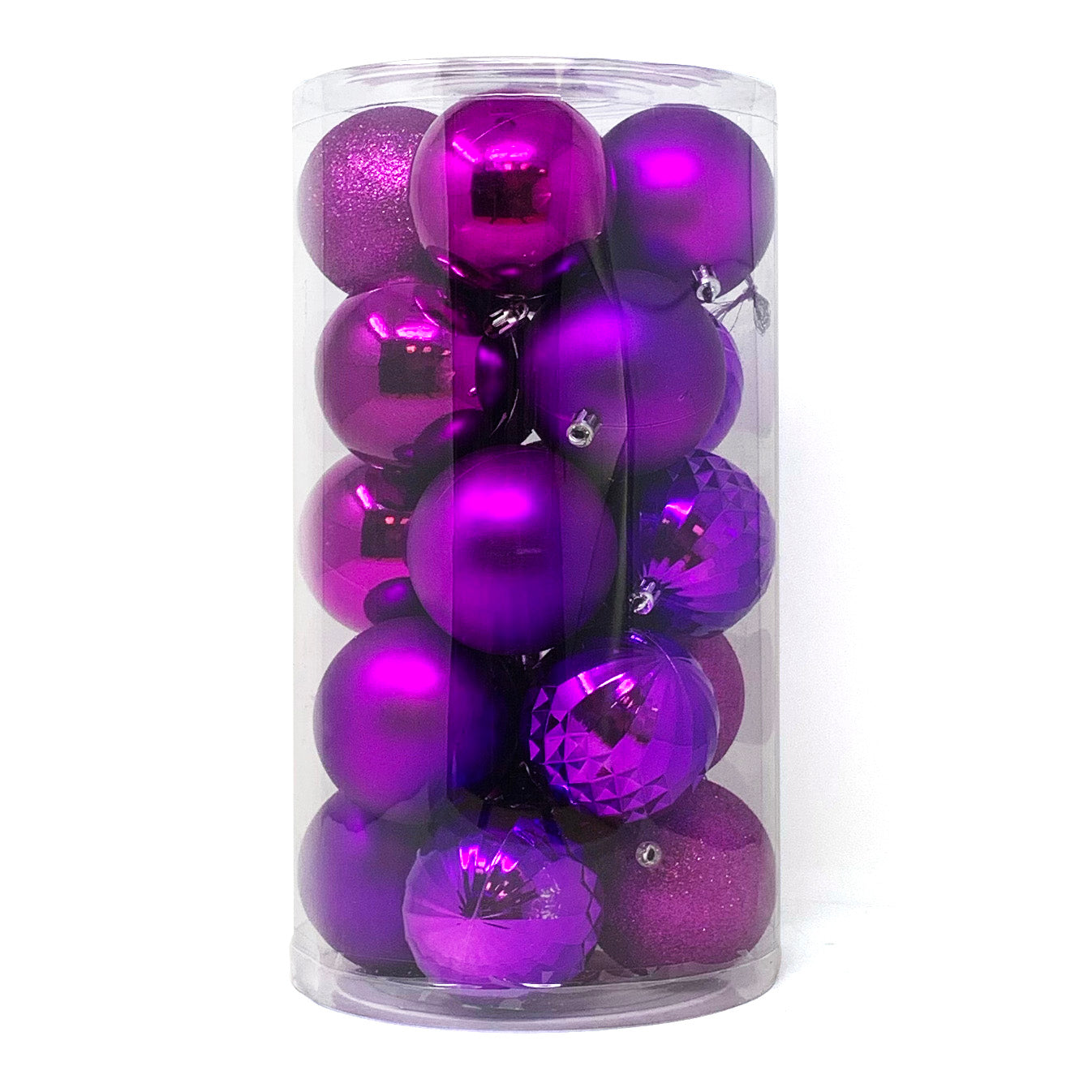 Allgala Christmas Ornament Balls - 20 PK 3 Inch (8CM) Large for Xmas Tree-4 Style