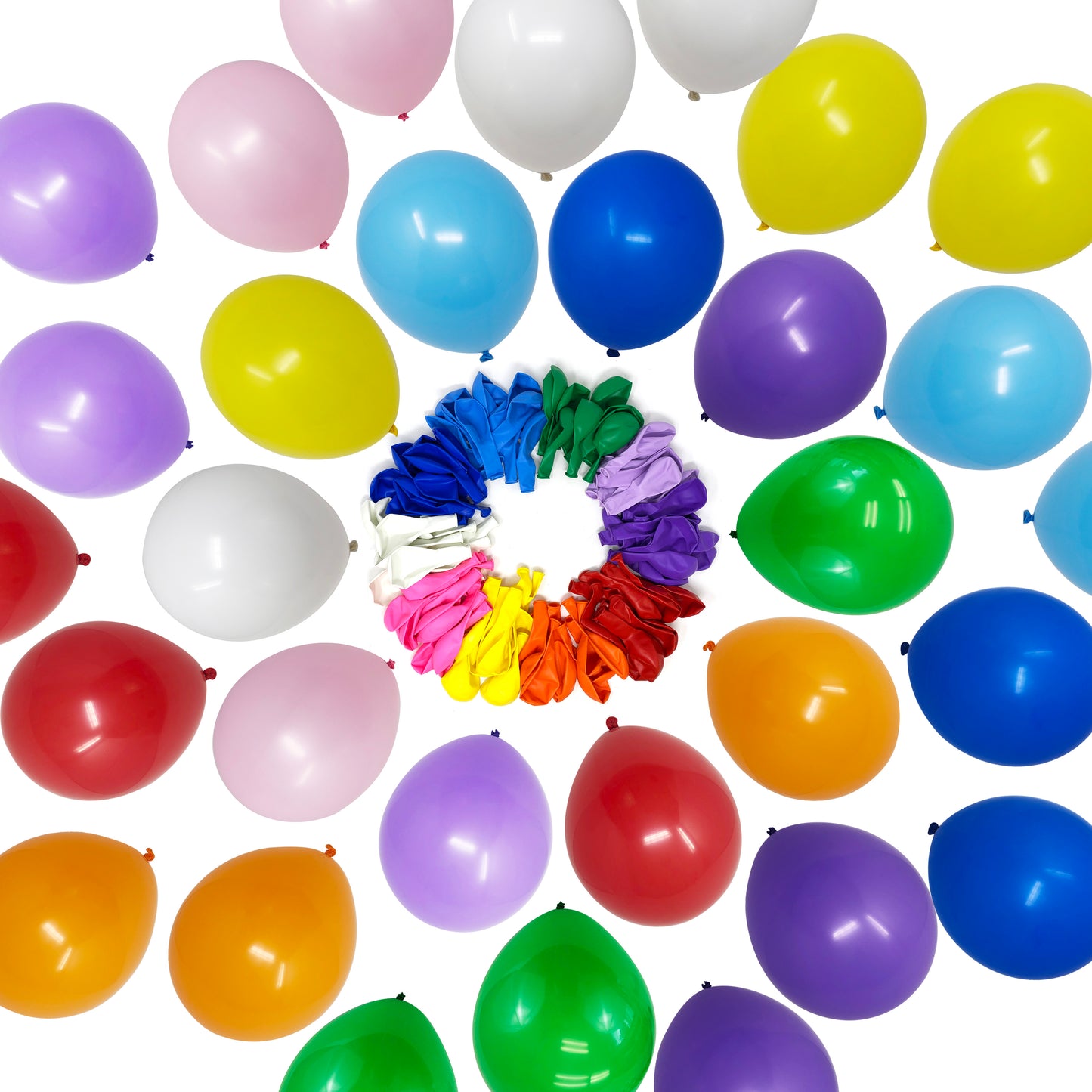 Allgala Balloons 5" 200 Count Helium Grade Premium Latex Balloons