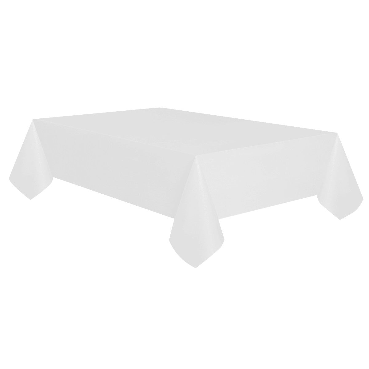 Allgala Table Cover 6-PK Premium Medium Duty Disposable 54"x108" Rectangle Plastic Tablecloth