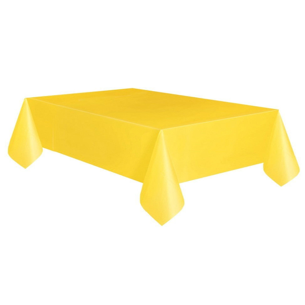 Allgala Table Cover 12-PK Premium Medium Duty Disposable 54"x108" Rectangle Plastic Tablecloth