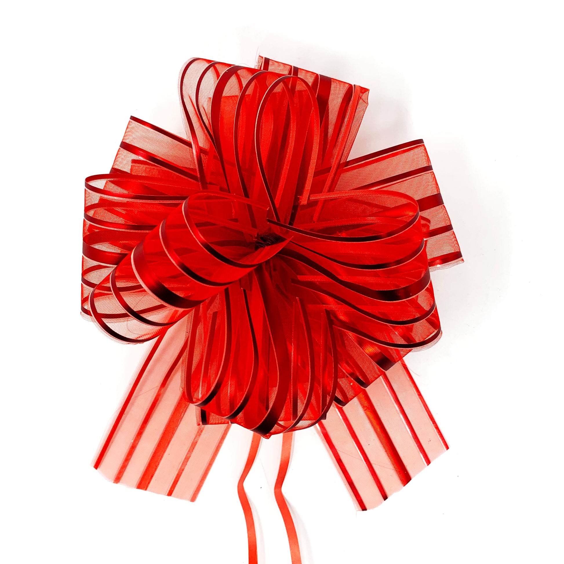 GUIFIER 10 Pack 6 Pull Bows Gift Wrapping Bows, Large Pull Bow with  Ribbon, Gift Wrap Bow Knot Ribbons Present Bows, Pull Flower Ribbon Bows  for Gift