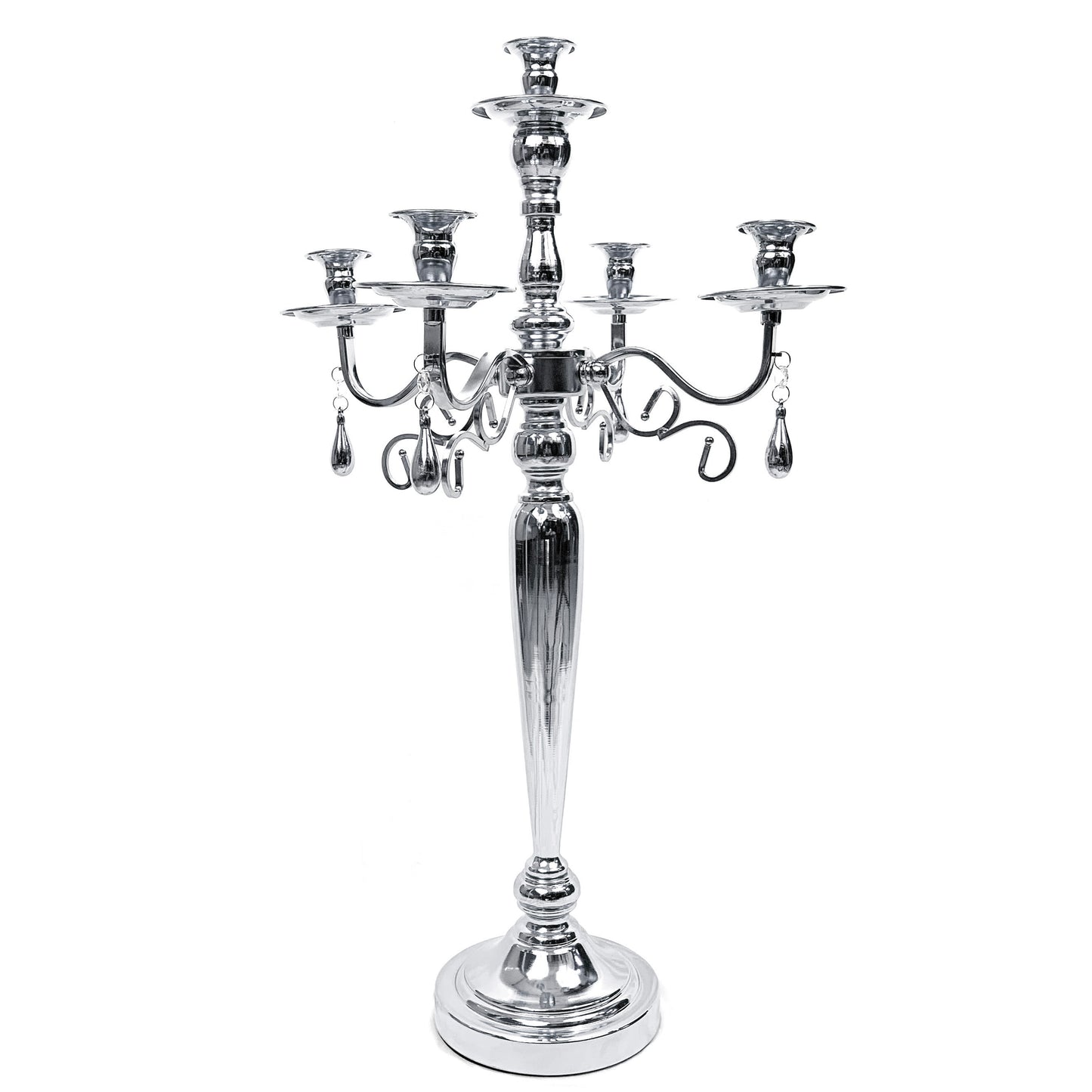 Allgala 26" 5-Arm Tal Taper Candle Holder Candlestick Candelabra