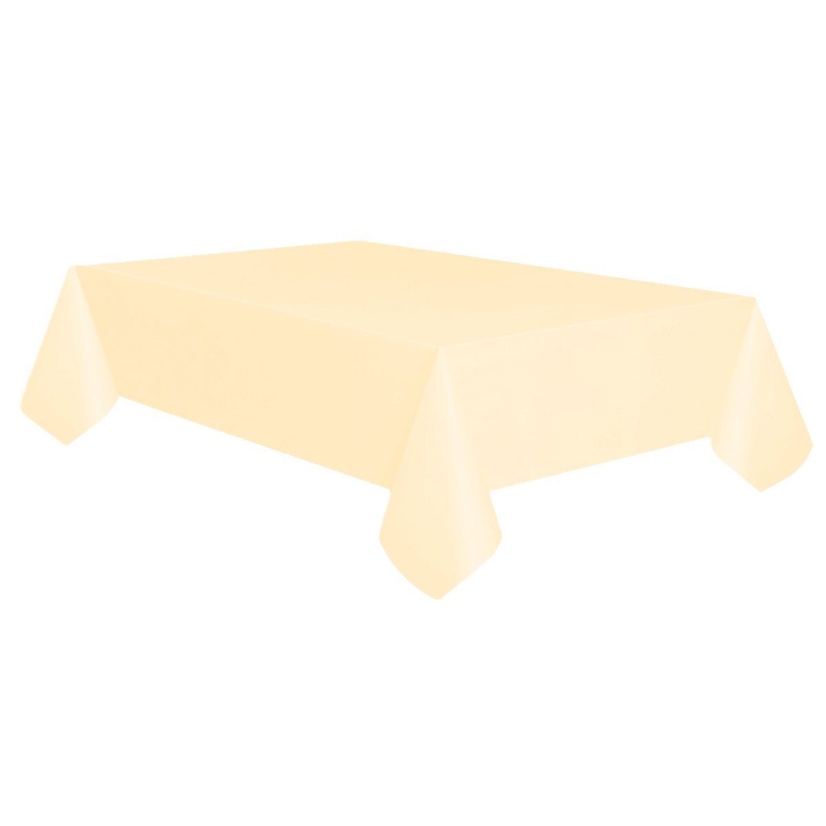 Allgala Table Cover 6-PK Premium Medium Duty Disposable 54"x108" Rectangle Plastic Tablecloth